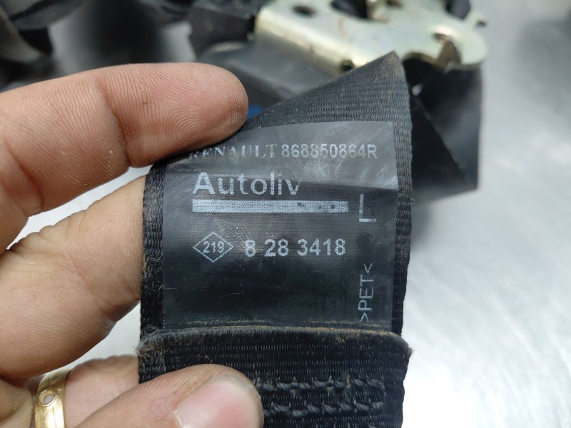 Recambio de cinturon seguridad delantero izquierdo para dacia dokker express ambiance referencia OEM IAM 868850864R  