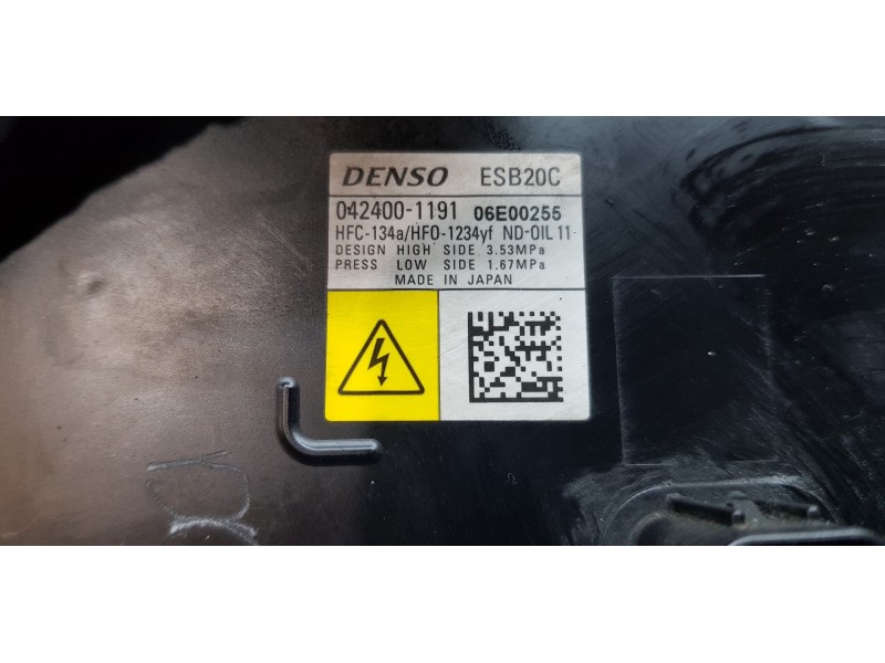 Recambio de compresor aire acondicionado para toyota corolla touring sports (e21) hybrid advance referencia OEM IAM 8837012070 0