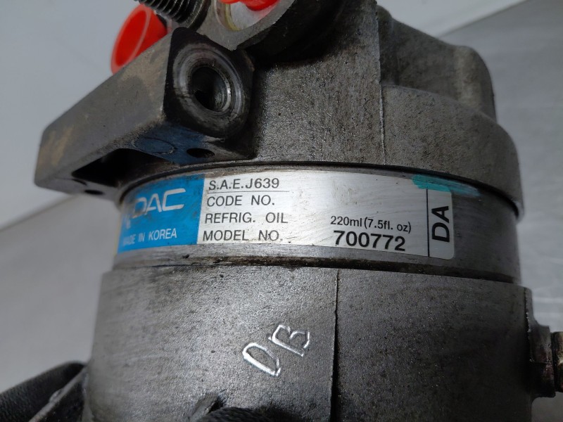 Recambio de compresor aire acondicionado para chevrolet nubira sedán 1.6 referencia OEM IAM   