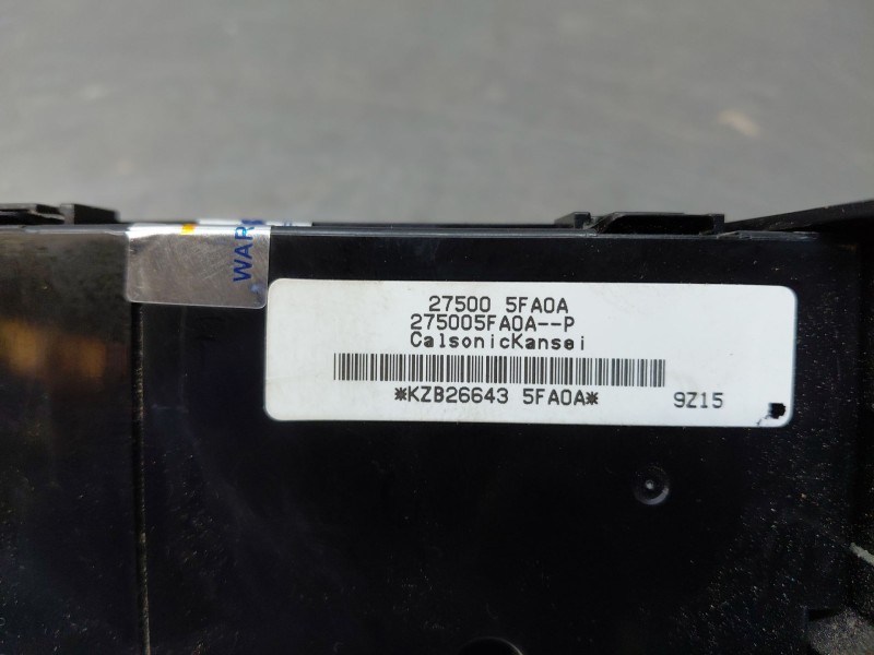 Recambio de mando climatizador para nissan juke (f16) tekna referencia OEM IAM   