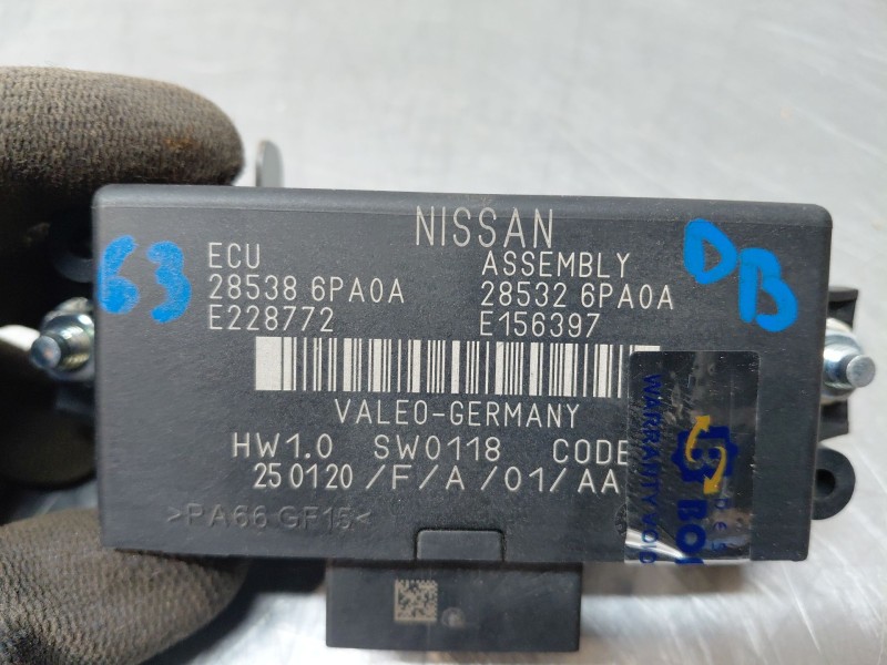Recambio de modulo electronico para nissan juke (f16) tekna referencia OEM IAM   