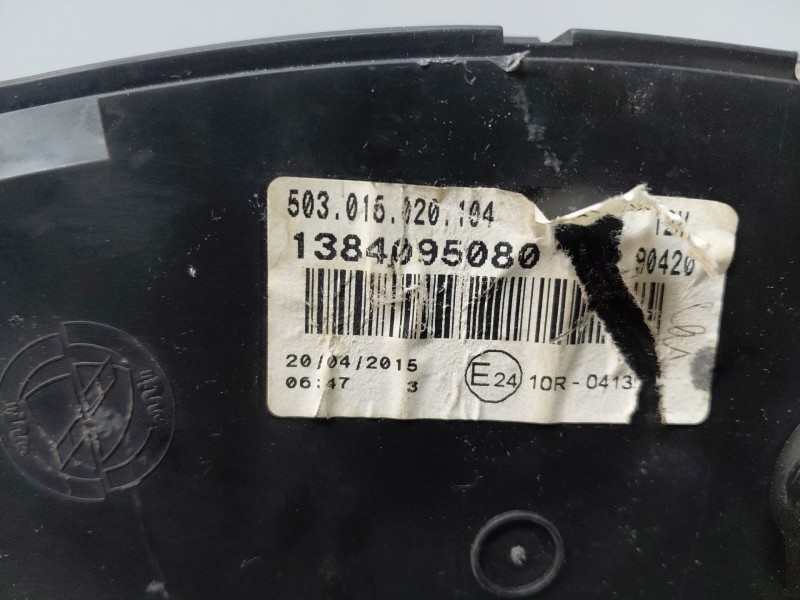 Recambio de cuadro instrumentos para fiat ducato 250 furgón multijet referencia OEM IAM   