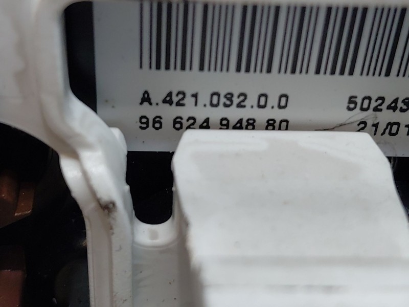 Recambio de mando climatizador para peugeot partner kombi confort referencia OEM IAM   