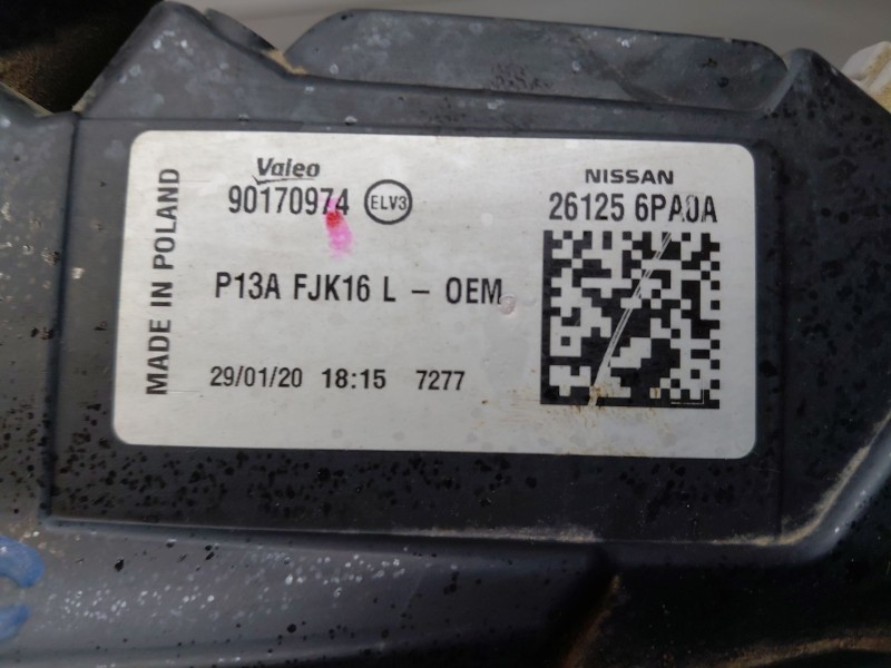 Recambio de piloto delantero izquierdo para nissan juke (f16) tekna referencia OEM IAM   