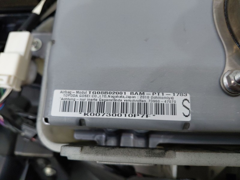 Recambio de kit airbag para toyota prius (_w3_) 1.8 hybrid (zvw3_) referencia OEM IAM   