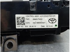Recambio de mando climatizador para toyota c-hr hybrid referencia OEM IAM 55900F4031   2