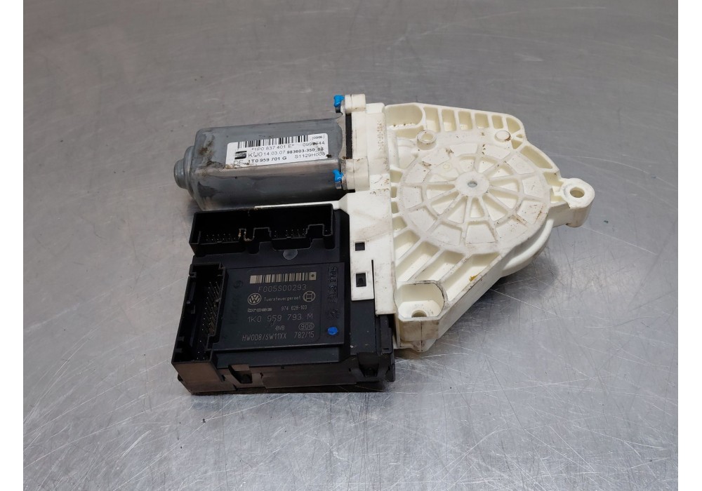 Recambio de motor elevalunas delantero izquierdo para seat leon (1p1) 1.9 tdi referencia OEM IAM 1T0959701LZ2H 1T0959701G 