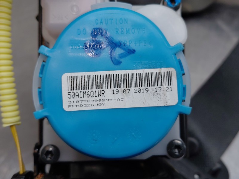 Recambio de cinturon seguridad trasero izquierdo para toyota c-hr hybrid referencia OEM IAM 73370F4011C2  