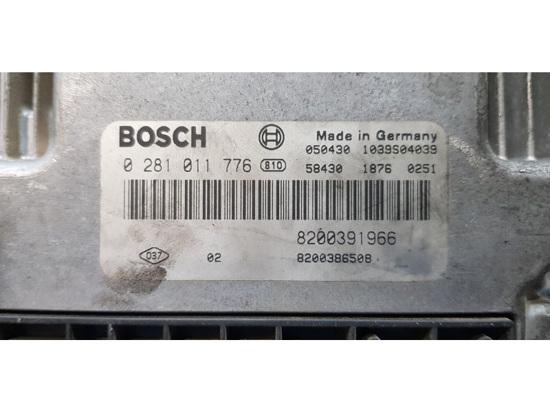 Recambio de centralita motor uce para renault scenic ii authentique referencia OEM IAM 8200391966   Recambio de centralita motor uce para renault scenic ii authentique referencia OEM IAM 8200391966
