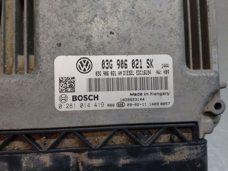 Recambio de centralita motor uce para seat altea xl (5p5, 5p8) 1.9 tdi referencia OEM IAM 03G906021SK  