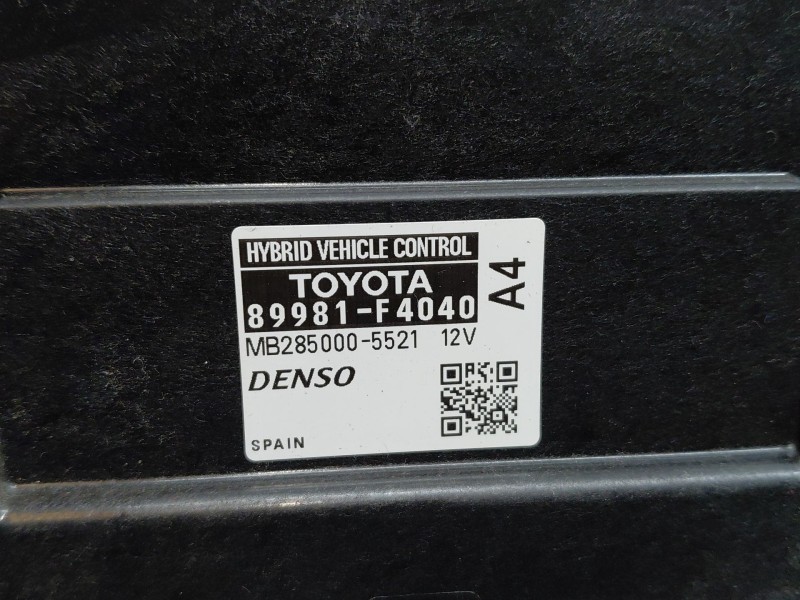 Recambio de modulo electronico para toyota c-hr hybrid referencia OEM IAM 89981F4040  