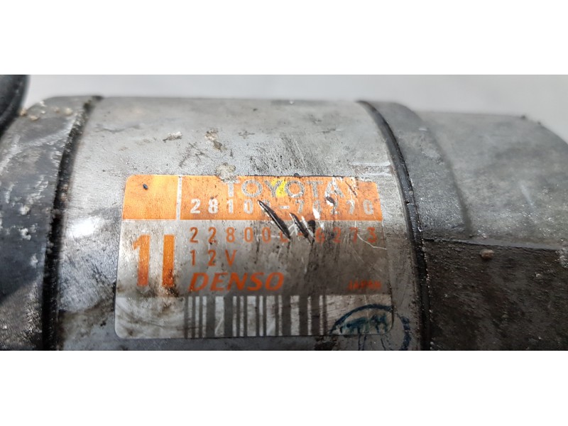 Recambio de motor arranque para toyota rav 4 (a2) 2.0 luna 4x4 referencia OEM IAM 2280006273  