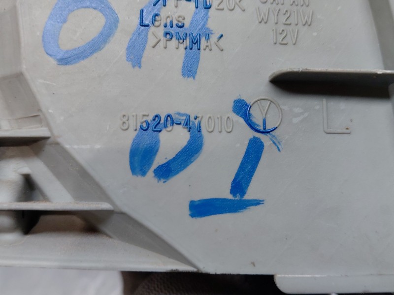 Recambio de faro antiniebla izquierdo para toyota prius (_w3_) 1.8 hybrid (zvw3_) referencia OEM IAM   