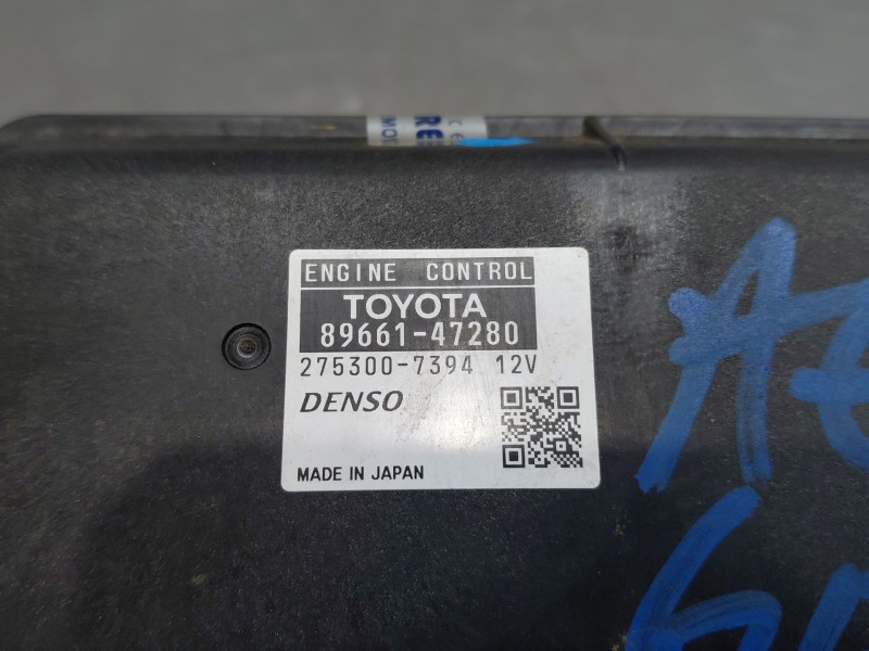 Recambio de centralita motor uce para toyota prius (_w3_) 1.8 hybrid (zvw3_) referencia OEM IAM   