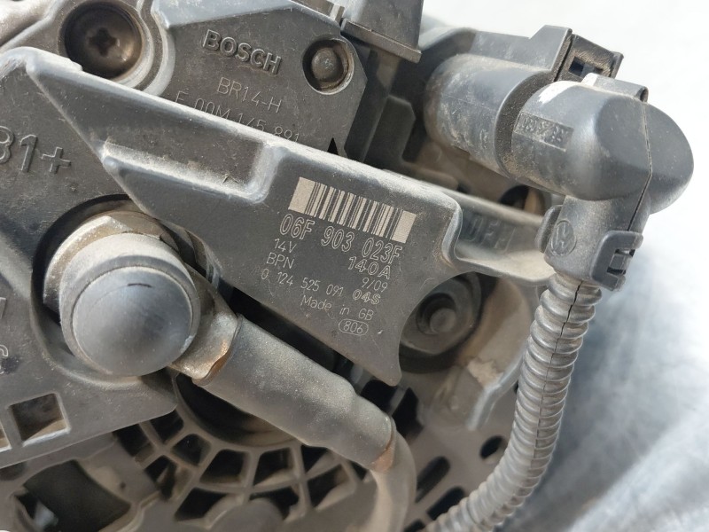 Recambio de alternador para seat altea xl (5p5, 5p8) 1.9 tdi referencia OEM IAM 6F903023F  