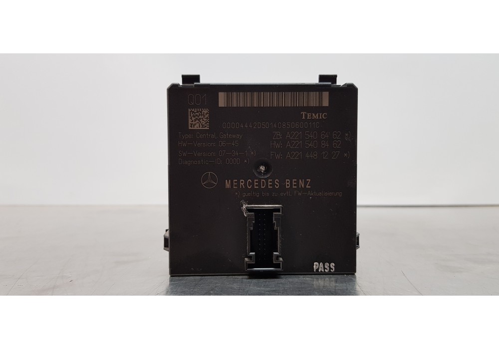 Recambio de modulo electronico para mercedes clase s (w221) berlina 320 / 350 cdi (221.022) referencia OEM IAM A2215406462 A2215