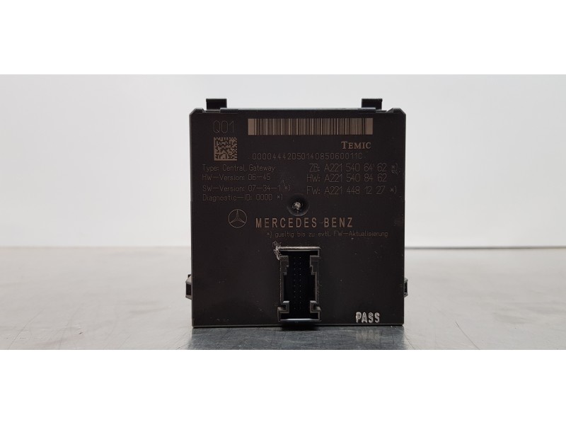 Recambio de modulo electronico para mercedes clase s (w221) berlina 320 / 350 cdi (221.022) referencia OEM IAM A2215406462 A2215