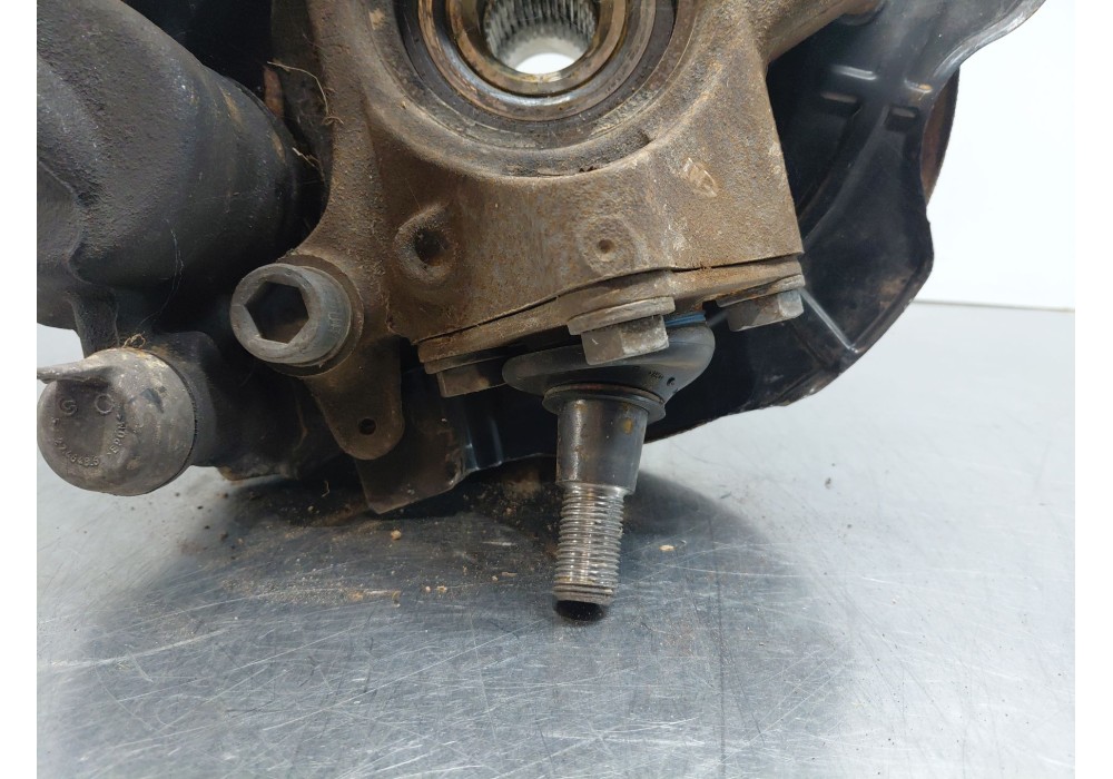 Recambio de mangueta delantera izquierda para citroën jumper iii furgoneta 2.2 hdi 130 referencia OEM IAM 1612735380  