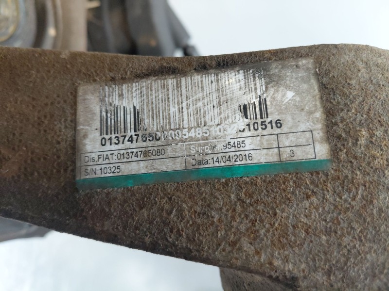 Recambio de mangueta delantera izquierda para citroën jumper iii furgoneta 2.2 hdi 130 referencia OEM IAM 1612735380  