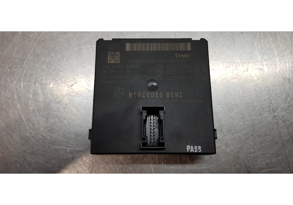 Recambio de modulo electronico para mercedes clase s (w221) berlina 320 / 350 cdi (221.022) referencia OEM IAM A2215406462 A2215