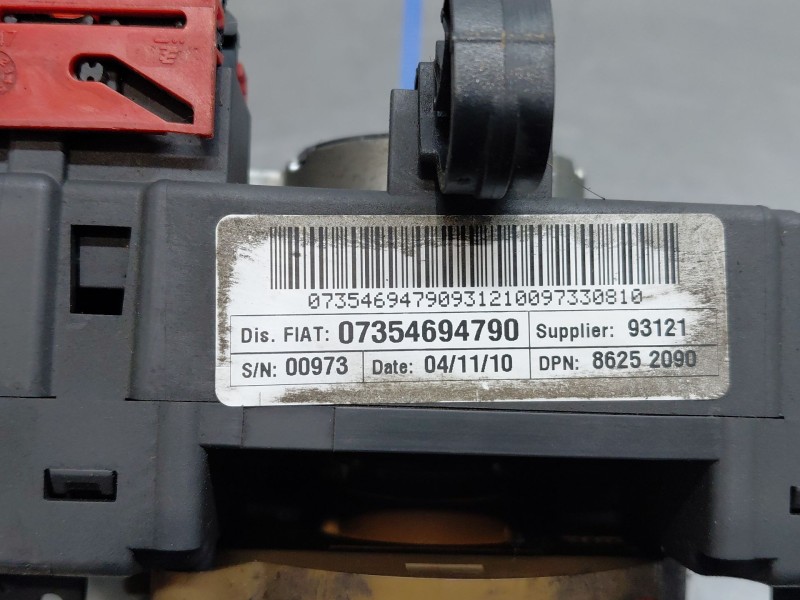 Recambio de anillo airbag para fiat ducato 250 multijet referencia OEM IAM 07354694790  