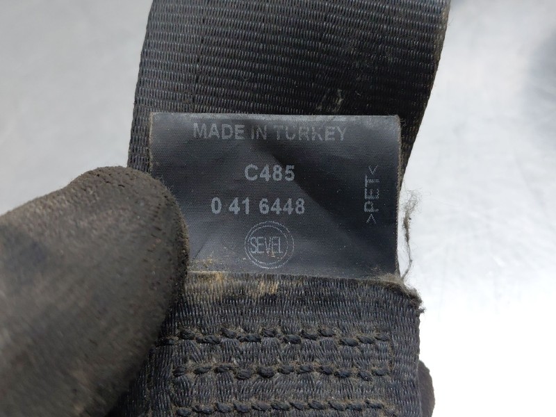 Recambio de cinturon seguridad delantero izquierdo para fiat ducato 250 multijet referencia OEM IAM 735507779  