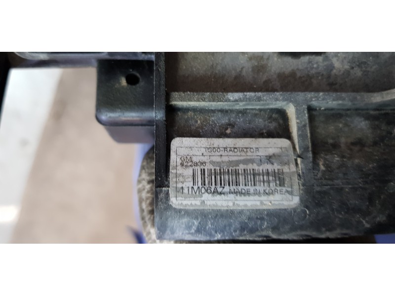 Recambio de radiador agua para chevrolet aveo berlina hatchback lt referencia OEM IAM 95328644  