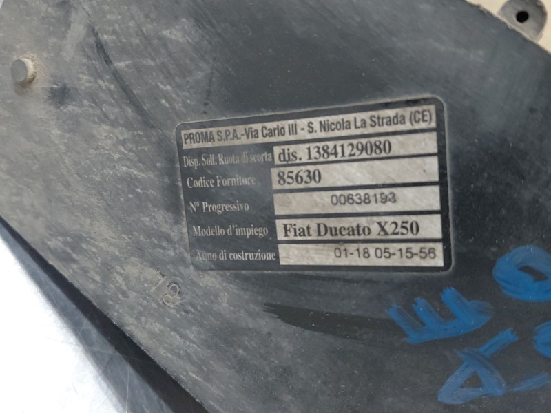 Recambio de soporte rueda repuesto para fiat ducato 250 multijet referencia OEM IAM   