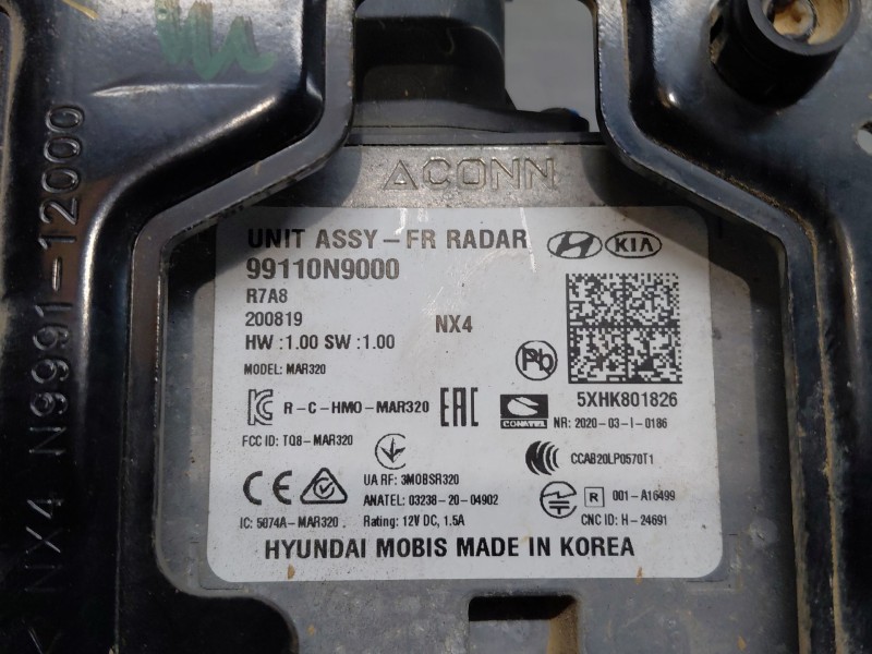 Recambio de sensor de aparcamiento para hyundai tucson hybrid referencia OEM IAM 99110N9000  