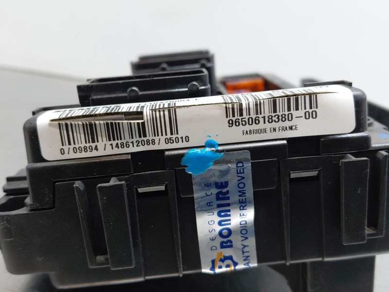 Recambio de caja reles / fusibles para citroën c2 (jm_) 1.4 hdi referencia OEM IAM 9650618380  