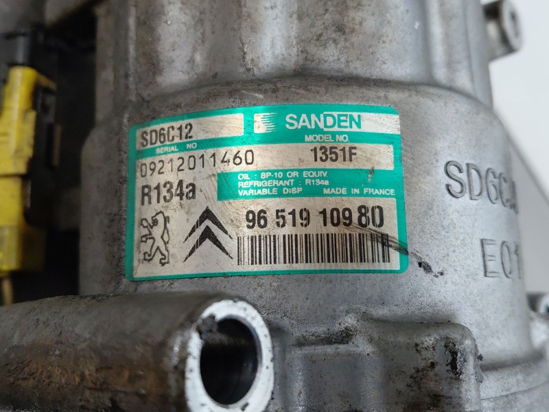 Recambio de compresor aire acondicionado para citroën c4 i (lc_) 1.6 hdi referencia OEM IAM 9651910980  