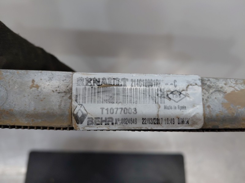 Recambio de radiador agua para nissan nv 400 l3h2 referencia OEM IAM   