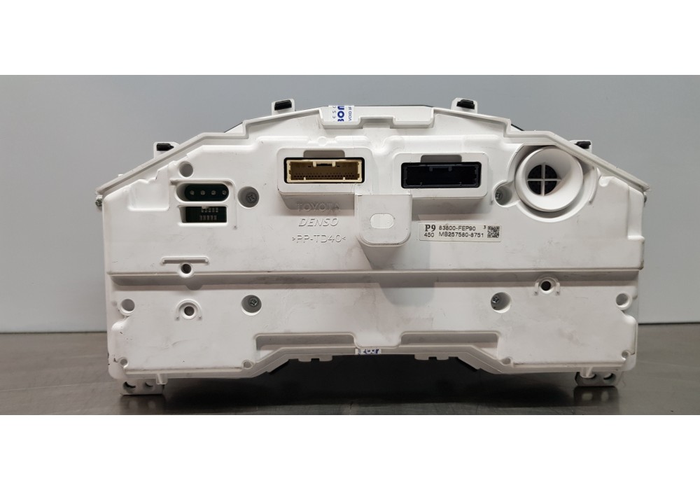 Recambio de cuadro instrumentos para toyota corolla touring sports (e21) hybrid advance referencia OEM IAM 83800FEP90 MB25758087