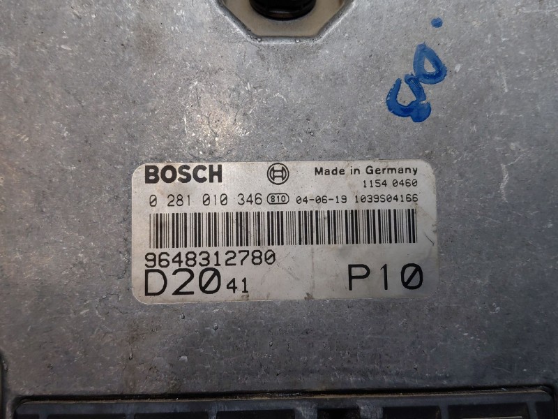 Recambio de centralita motor uce para fiat ducato caja/chasis (244_) 2.0 jtd referencia OEM IAM   