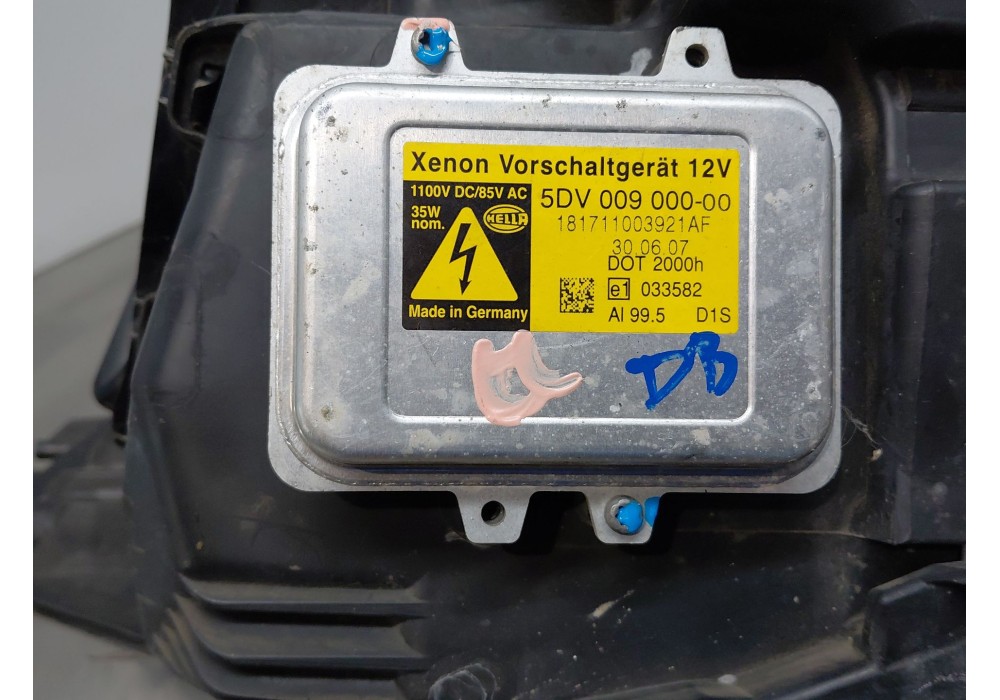 Recambio de faro izquierdo para citroën c4 grand picasso i (ua_) 2.0 hdi 138 referencia OEM IAM   