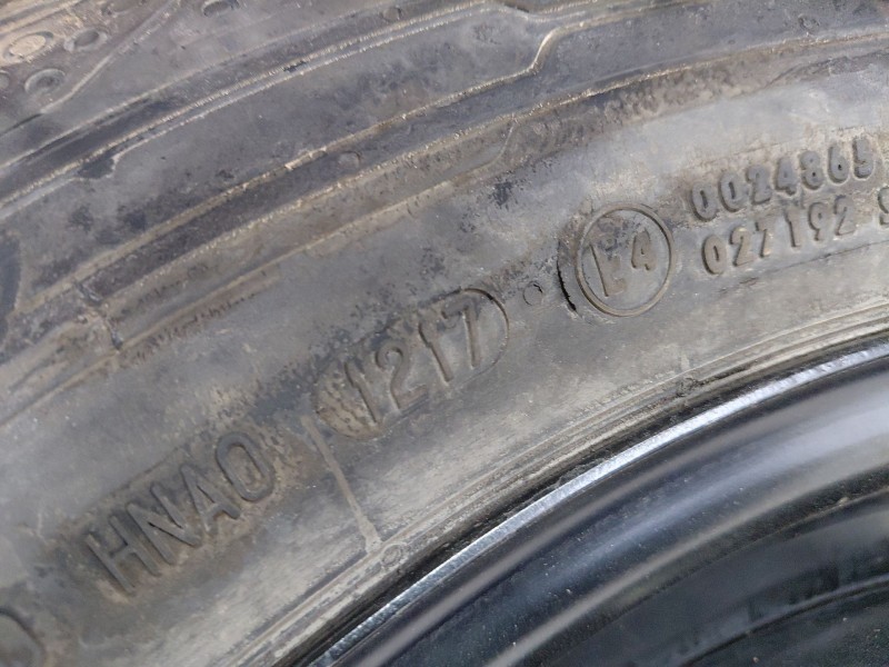 Recambio de neumatico repuesto para nissan nv 400 l3h2 referencia OEM IAM   