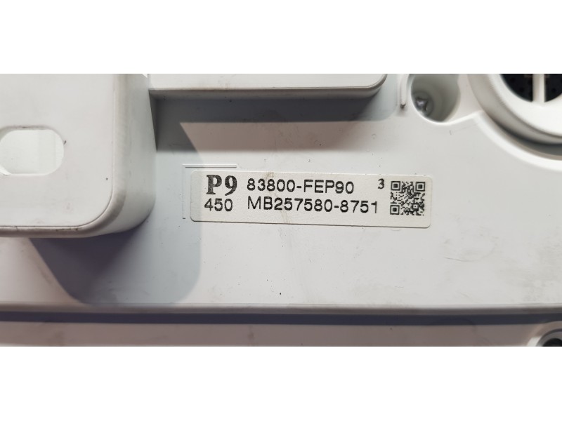 Recambio de cuadro instrumentos para toyota corolla touring sports (e21) hybrid advance referencia OEM IAM 83800FEP90 MB25758087