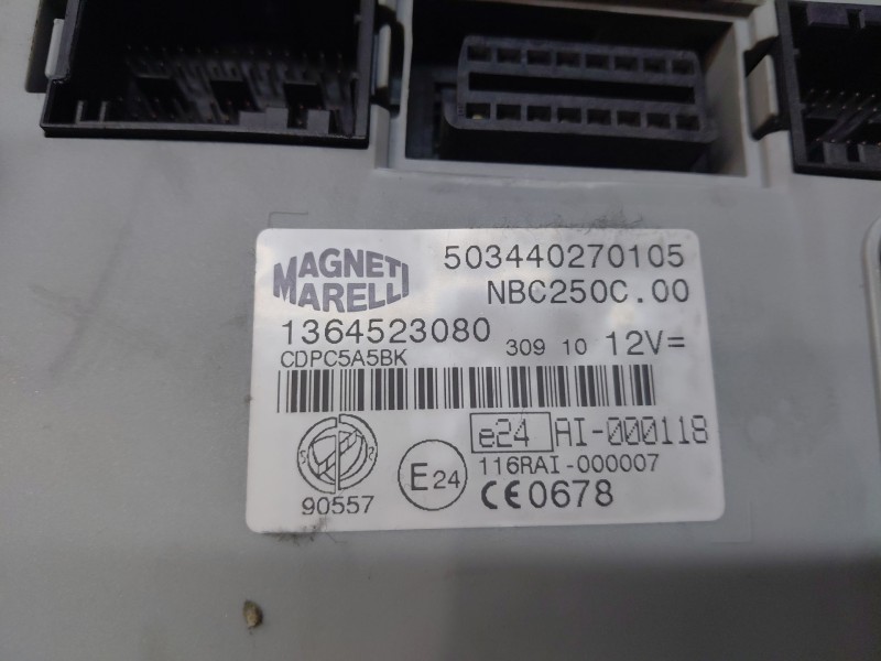 Recambio de modulo electronico para fiat ducato 250 multijet referencia OEM IAM   