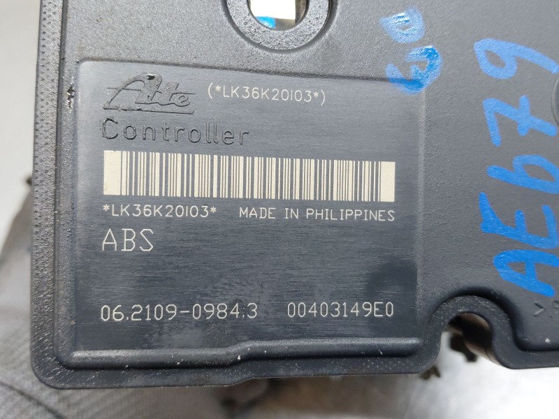 Recambio de abs para chevrolet matiz (m200, m250) 1.0 referencia OEM IAM 96666542 6210909843 