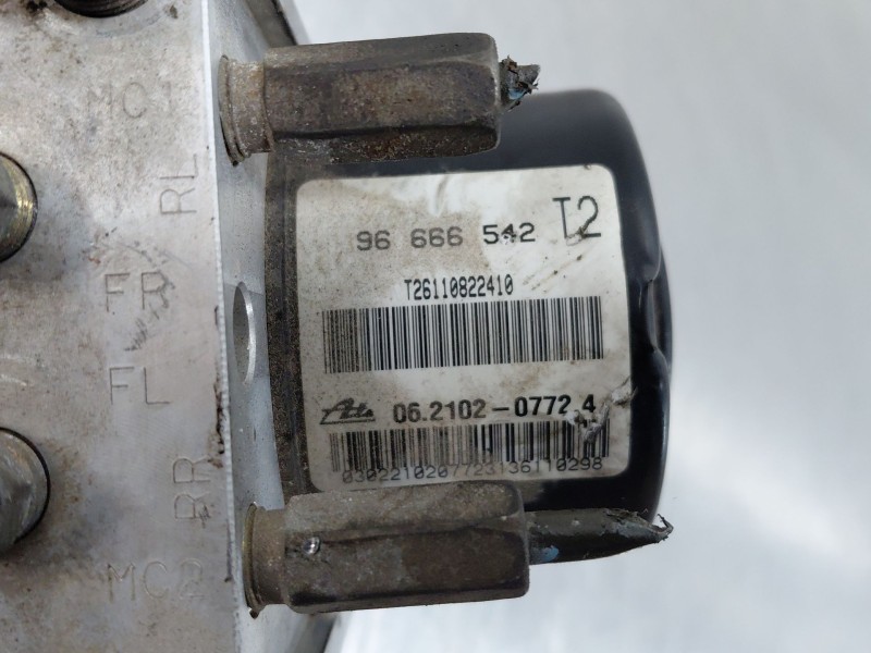 Recambio de abs para chevrolet matiz (m200, m250) 1.0 referencia OEM IAM 96666542 6210909843 