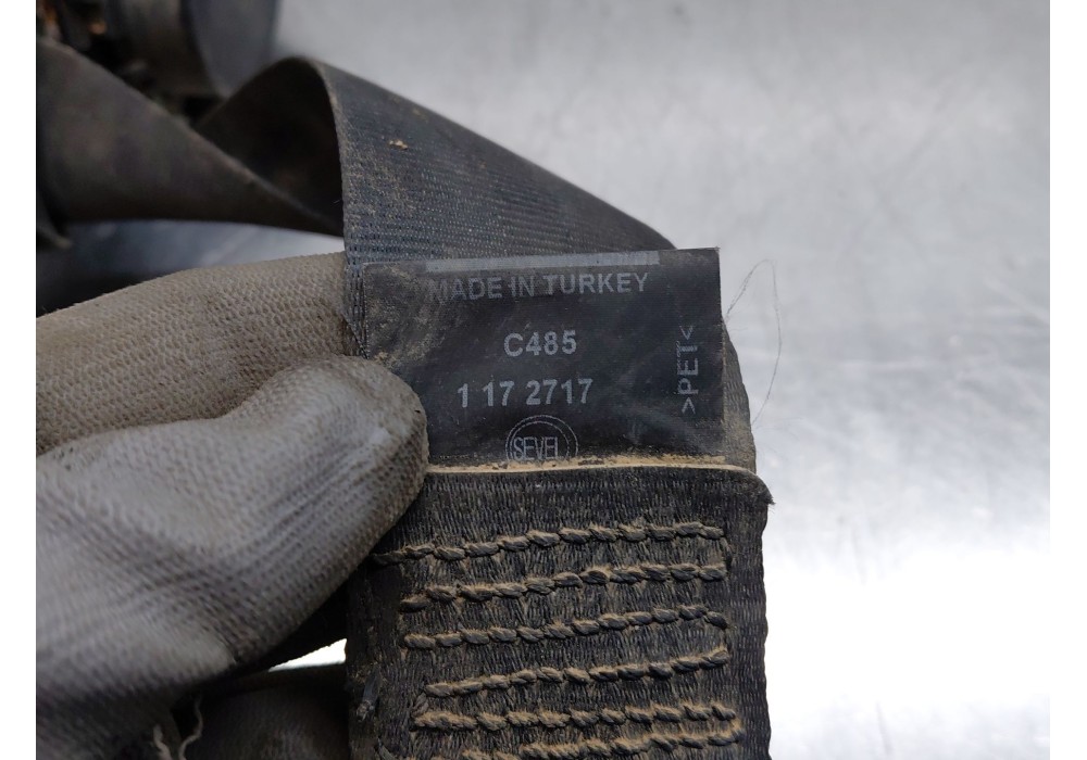Recambio de cinturon seguridad delantero izquierdo para citroën jumper caja cerrada (06.2006 =>) l2h2 referencia OEM IAM 8975XF 