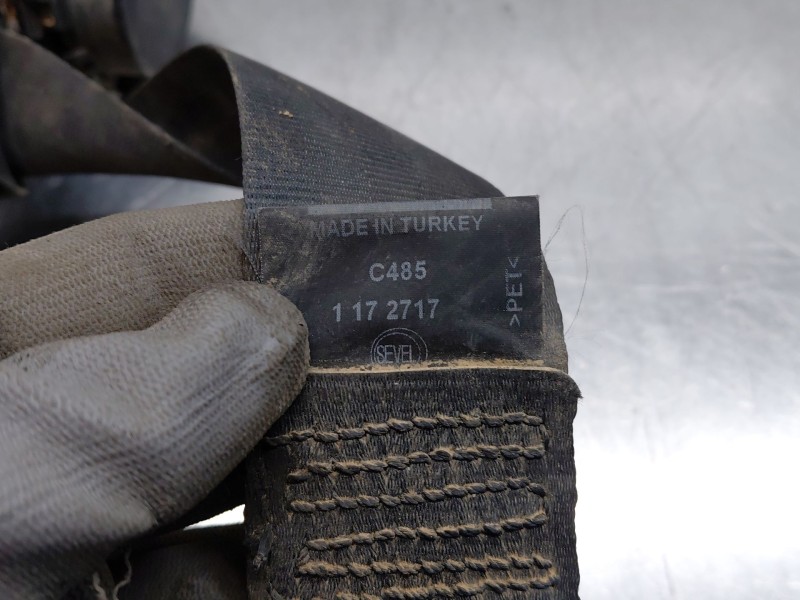 Recambio de cinturon seguridad delantero izquierdo para citroën jumper caja cerrada (06.2006 =>) l2h2 referencia OEM IAM 8975XF 