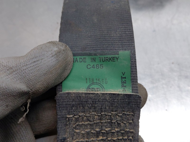 Recambio de cinturon seguridad delantero derecho para citroën jumper caja cerrada (06.2006 =>) l2h2 referencia OEM IAM 160627508