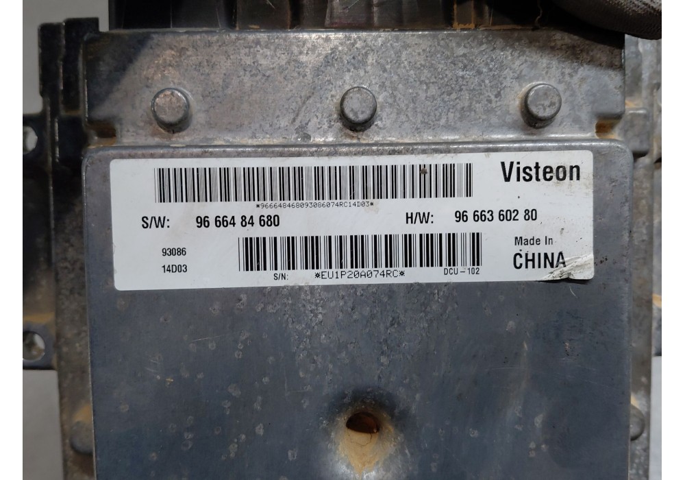 Recambio de centralita motor uce para citroën jumper caja cerrada (06.2006 =>) l2h2 referencia OEM IAM 9666484680  