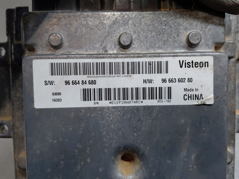 Recambio de centralita motor uce para citroën jumper caja cerrada (06.2006 =>) l2h2 referencia OEM IAM 9666484680  