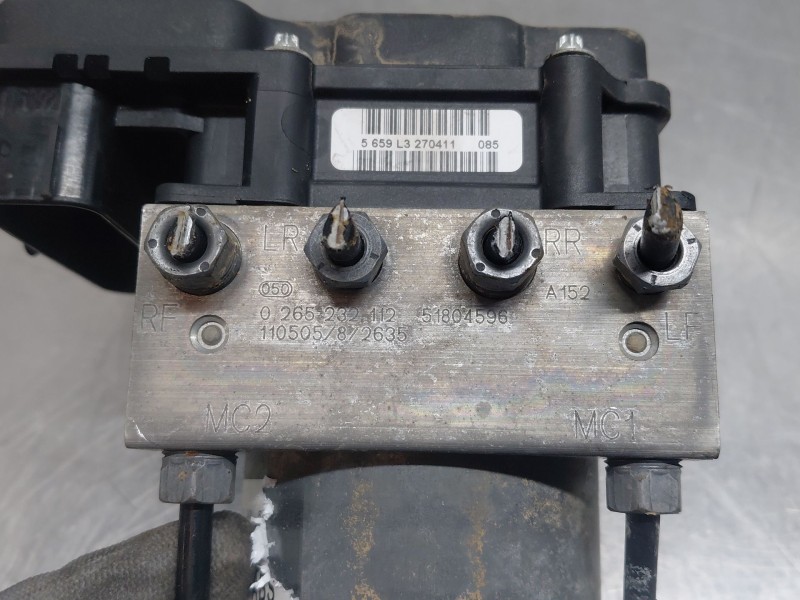 Recambio de abs para citroën jumper caja cerrada (06.2006 =>) l2h2 referencia OEM IAM 4541FZ 0265232112 