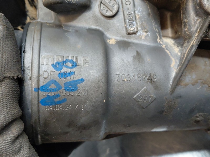 Recambio de soporte filtro gasoil para renault master iii furgón referencia OEM IAM 8201005241  