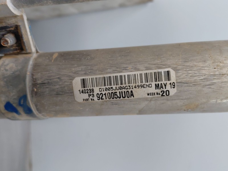Recambio de condensador / radiador aire acondicionado para nissan navara pick-up (np300) 4x4 referencia OEM IAM 921005JU0A  