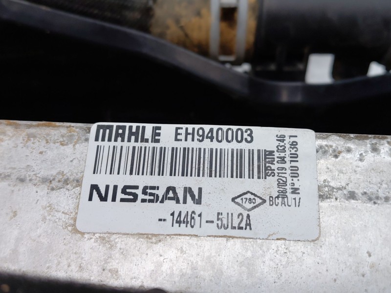 Recambio de intercooler para nissan navara pick-up (np300) 4x4 referencia OEM IAM 144615JL2A  