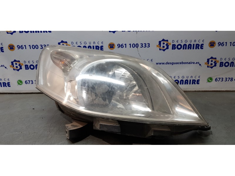 Recambio de faro derecho para peugeot bipper básico referencia OEM IAM 1353197080  